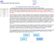 Tablet Screenshot of bsi-consulting.com